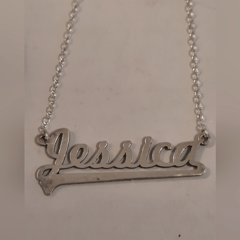 Sterling Silver Name Necklace